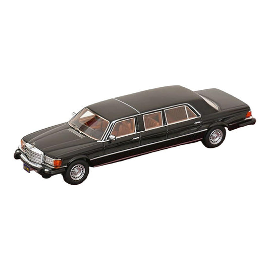 メルセデス・ベンツ 450 SEL W116 ストレッチリムジン 1973-1980 ブラック 120台限定 / Matrix 1/43 ミニカー
