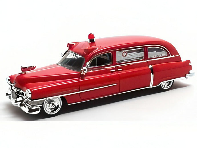 【予約】CADILLAC スペリオール 救急車 1951 レッド/Matrix 1/43ミニカー