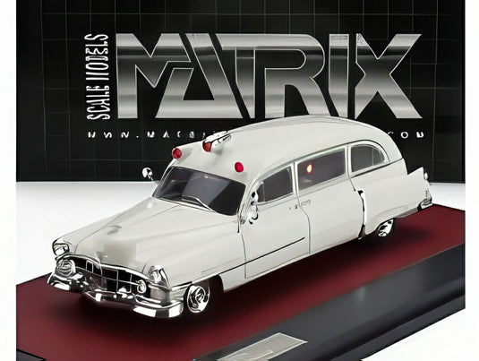 CADILLAC SUPERIOR アンビュランス 1951 ホワイト/ Matrix 1/43 100台限定ミニカー
