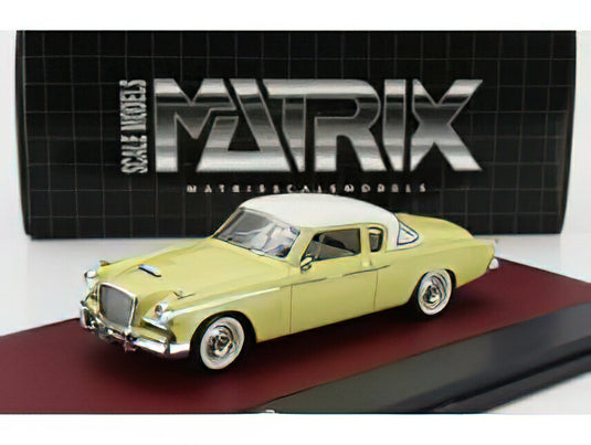 STUDEBAKER POWER HAWK 1956 YELLOW WHITE/Matrix 1/43ミニカー
