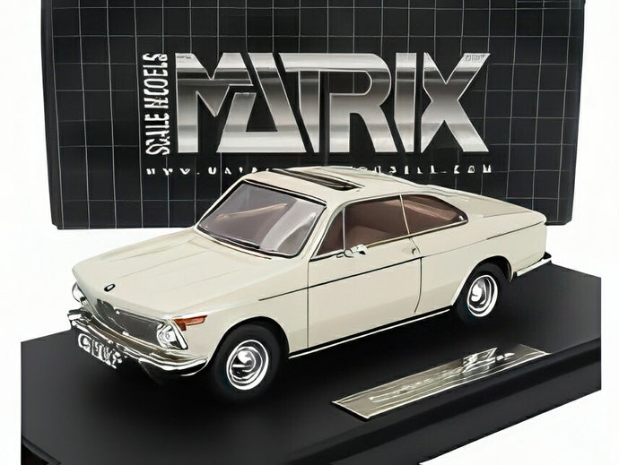 BMW 1602 BAUR クーペ 1967 クリーム/ Matrix 1/43 ミニカー