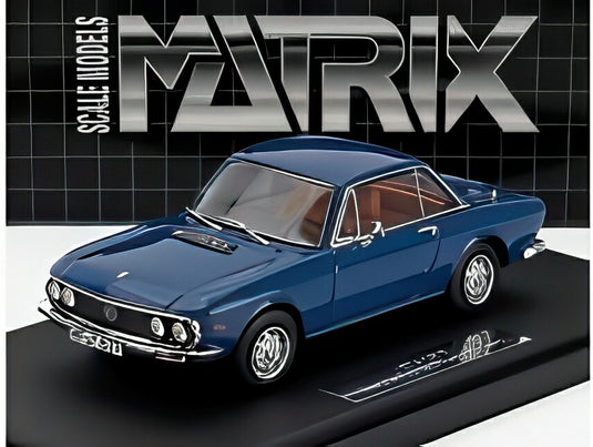 LANCIA FULVIA クーペ 3シリーズ 1975 ブルー/ Matrix 1/43 120台限定ミニカー