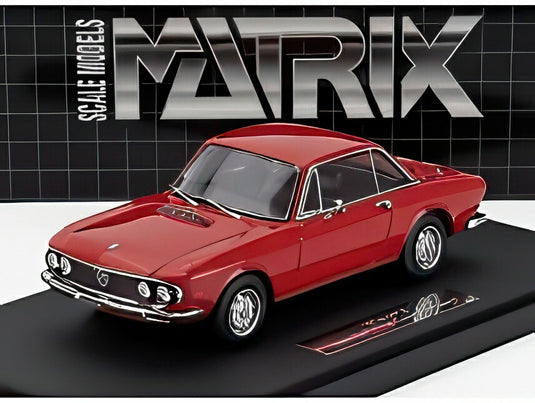 LANCIA FULVIA クーペ 3シリーズ 1975 レッド/ Matrix 1/43 120台限定ミニカー