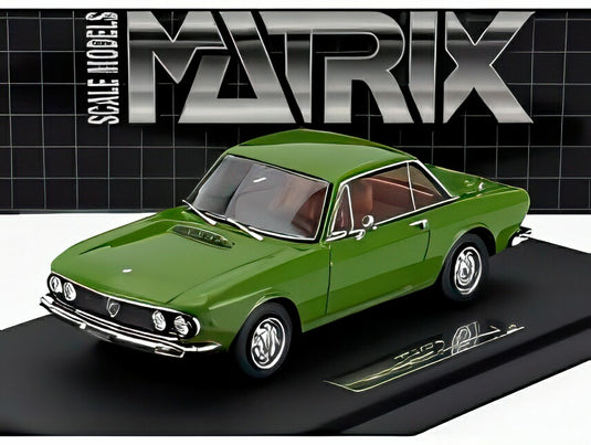 LANCIA FULVIA クーペ 3シリーズ 1975 グリーン/ Matrix 1/43 120台限定ミニカー