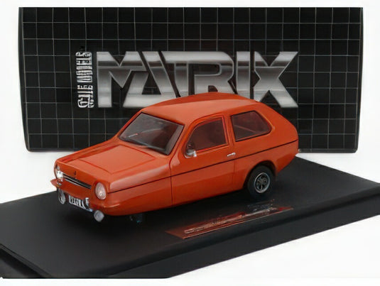 RELIANT - ROBIN SALOON 1973 - ORANGE/Matrix 1/43ミニカー