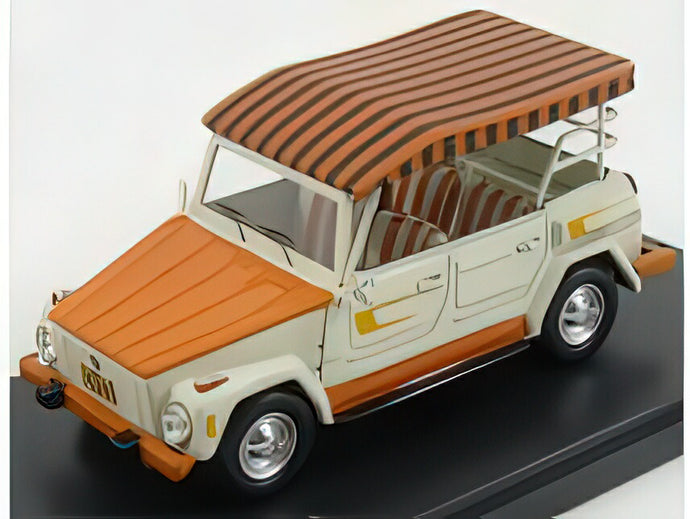 VOLKSWAGEN  TYPE 181 THING HAWAIAN EDITION  1979  WHITE ORANGE/Matrix 1/43ミニカー
