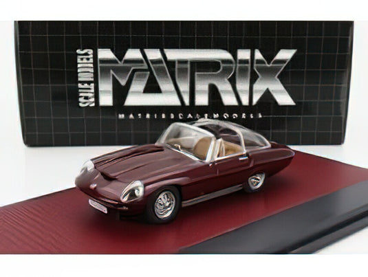 ALFA ROMEO  6C 3000 CM SUPERFLOW IV PININFARINA 1960  RED MET/Matrix 1/43ミニカー