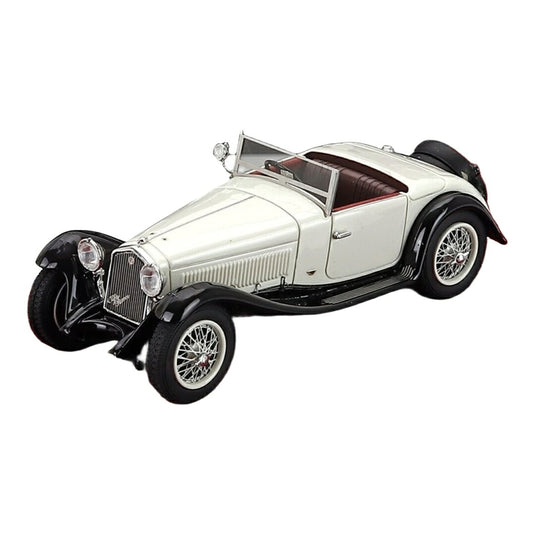 【予約】 Alfa Romeoアルファロメオ 6C 1750SV Figoni スパイダー カブリオレ オープン 1932 ホワイト 100台限定 / Matrix 1/43 ミニカー