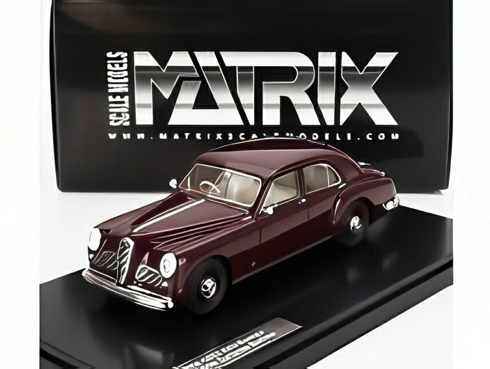 ALFA ROMEO 6C 2500 ツーリスモ ベルリーナ 1950 ブラウン/ Matrix 1/43 ミニカー