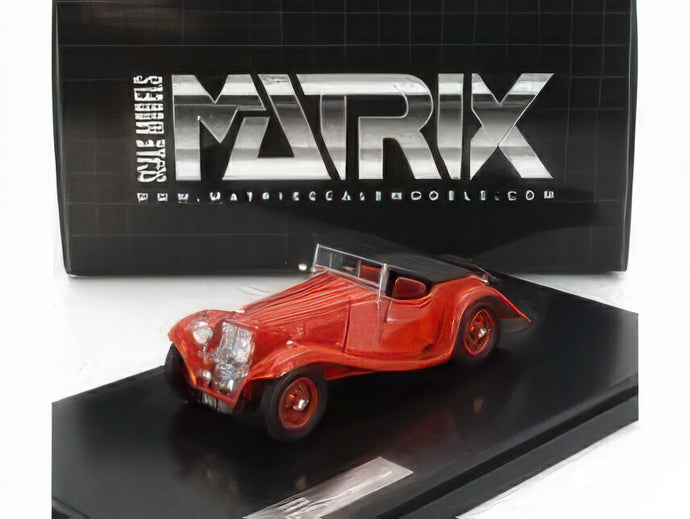 ASTON MARTIN 15/98 2-4シーター ロードスター オープン 1938 レッド/ Matrix 1/43 ミニカー