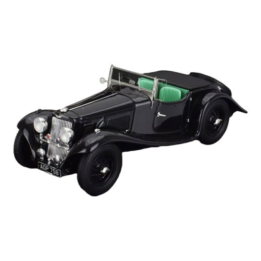 【予約】 Aston Martinアストンマーティン 15/98 2-4シーター ロードスター オープン 1938 ブラック / Matrix 1/43 ミニカー