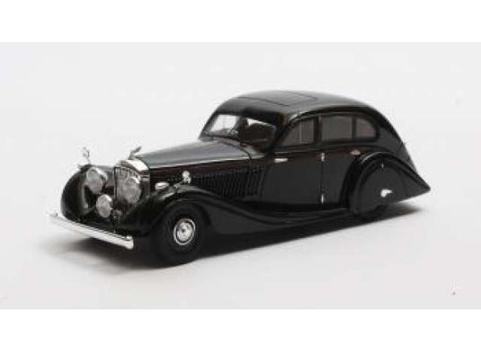 1936 Bentley 4,25 litre Gurney-Nutting Airflow Saloon #B118HK, black/Matrix 1/43ミニカー