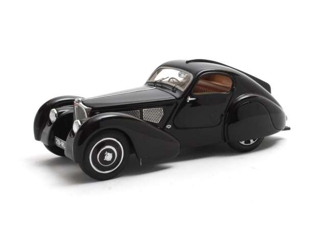 1931 Bugatti T51 Dubos Coupe, black/Matrix 1/43ミニカー