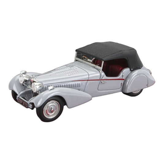 【予約】 BUGATTIブガッティ T57SC ROADSTERロードスター VANDEN PLASヴァンデンプラ CLOSEDクローズド 1938 グレーブラック / Matrix 1/43 ミニカー