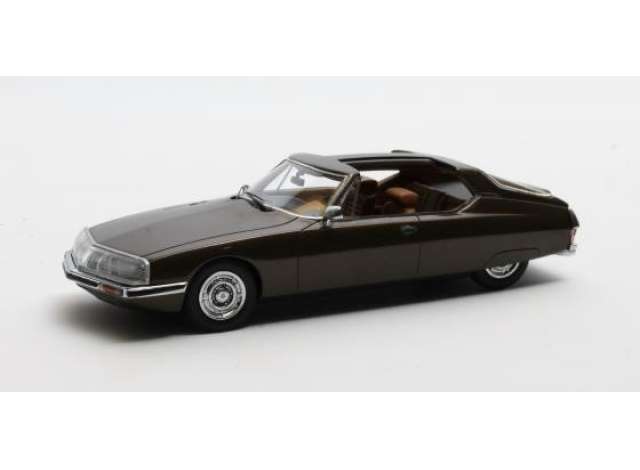 1972 Citroen SM Espace Heuliez, bronze metallic/Matrix 1/43ミニカー 408台限定