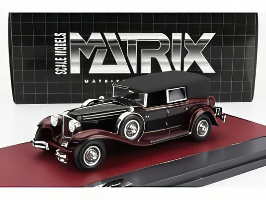 Cordコード L-29 1931 ブラックレッド / Matrix 1/43 ミニカー