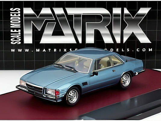【予約】DE TOMASO LONGCHAMP 1972 ブルーメタリック/ Matrix 1/43 ミニカー