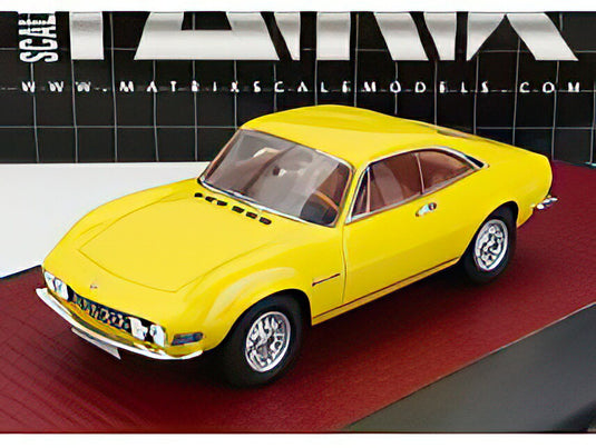 FIAT  DINO PININFARINA BERLINETTA SPECIALE PROTOTYPE 1965 FERRARI ENGINE  YELLOW/Matrix 1/43ミニカー