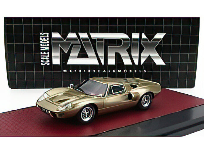 FORD USA  GT40 MKIII 1967  GOLD MET/Matrix 1/43ミニカー