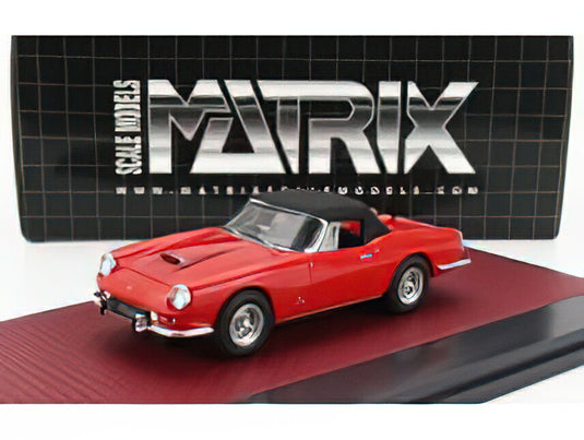 FERRARIフェラーリ 400 SUPERAMERICA PINIFARINA CABRIOLET CLOSED 1960  RED BLACK/Matrix 1/43ミニカー
