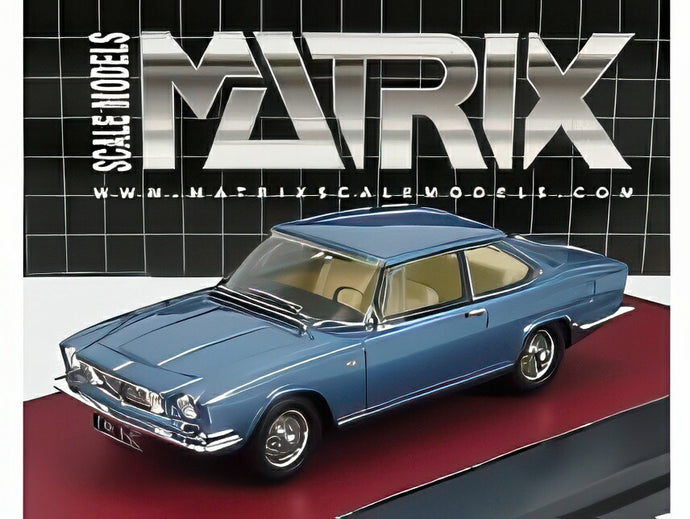【予約】JAGUAR Sタイプ Frua 1966 ブルーメタリック/ Matrix 1/43 農業機械 模型