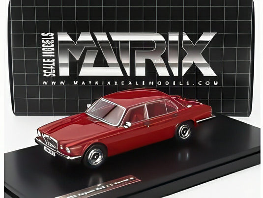 JAGUAR XJ6 SIII 4 2 1979 DAMSON RED/ Matrix 1/43 ミニカー