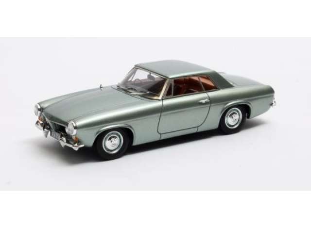 1964 Jensen P66 Prototype, light green metallic/Matrix 1/43ミニカー