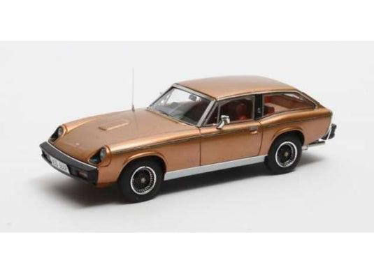 1975-1976 Jensen GT, gold metallic/Matrix 1/43ミニカー