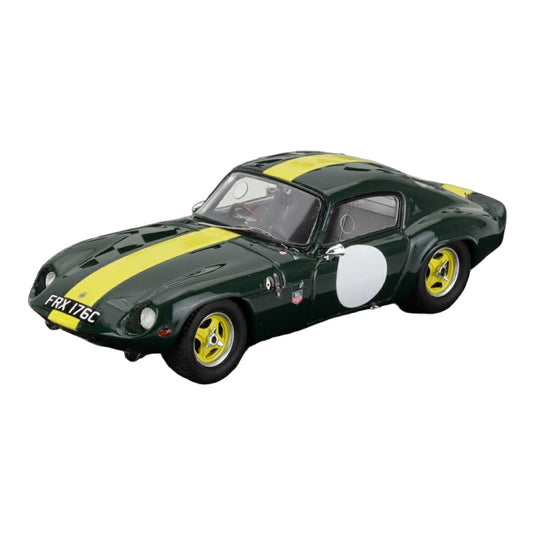 【予約】 Lotusロータス Elanエラン 26R Coupeクーペ 1964 No.00 Racingレーシング グリーン イエロー / Matrix 1/43 ミニカー