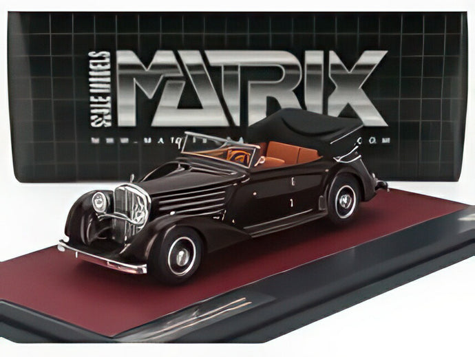 MAYBACH ZEPPELIN DS8 カブリオレ オープン 1934 ブラウン/ Matrix 1/43 100台限定ミニカー