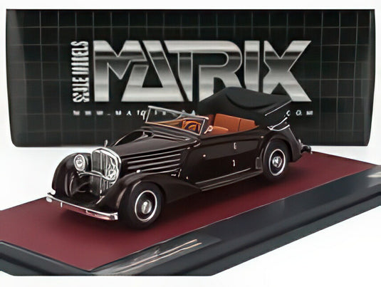 MAYBACH ZEPPELIN DS8 カブリオレ オープン 1934 ブラウン/ Matrix 1/43 100台限定ミニカー