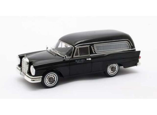 1966 Mercedes-Benz 220SE W111 ポールマン霊柩車 ブラック/Matrix 1/43ミニカー