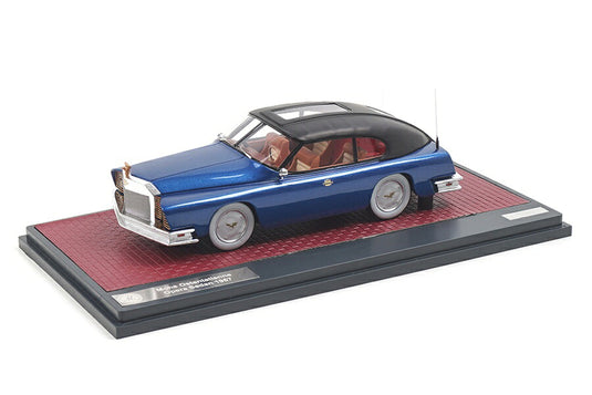 Mohs Ostentatienne Opera Sedan 1967 ブルー / Matrix 1/43 ミニカー