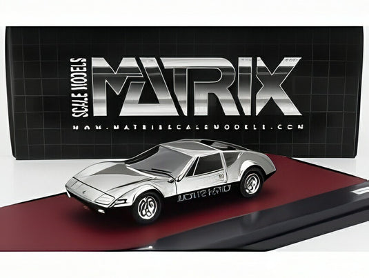 Monteverdiモンテヴェルディ H.A.I GTS 1973 シルバー 限定100台 / Matrix 1/43 ミニカー