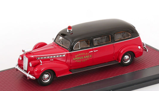Packard Henney 救急車 消防署 1940 限定156個 / Matrix 1/43 ミニカー