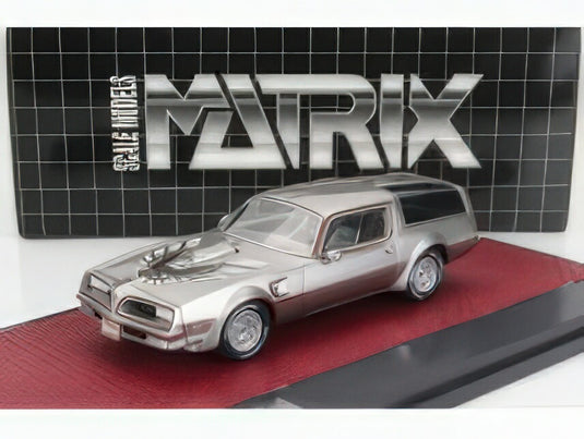 PONTIAC  FIREBIRD TRANS AM TYPE K KAMMBACK CONCEPT 1978  SILVER/MATRIX SCALE 1/43ミニカー