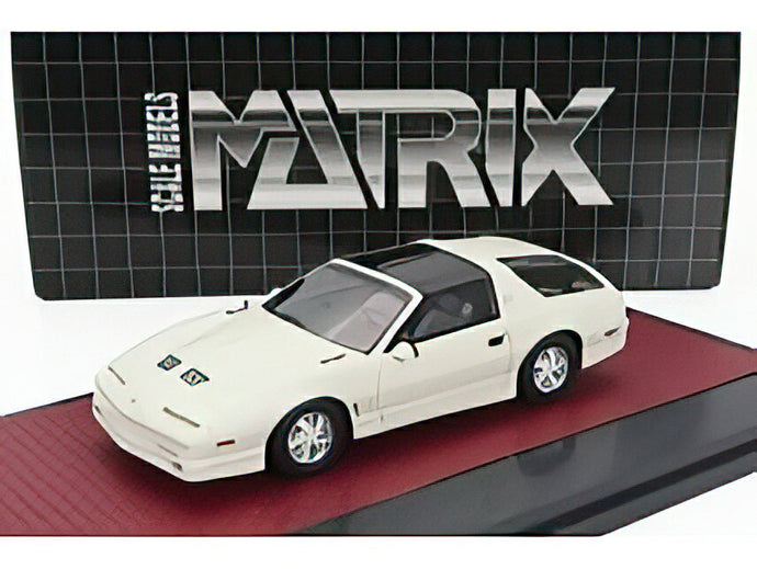 PONTIAC  FIREBIRD TRANS AM TYPE K KAMMBACK CONCEPT PROTOTYPE 1985  WHITE/Matrix 1/43ミニカー