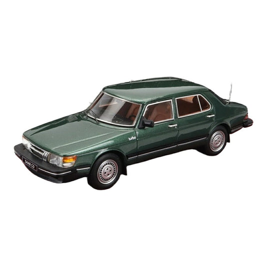 Saabサーブ 900 CD ターボ 1986 グリーンメタリック / Matrix 1/43 ミニカー