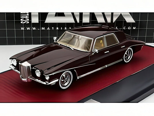 STUTZ デュープレックス セダン 1971 ブラウン/ Matrix 1/43 ミニカー