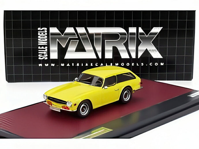 TRIUMPH TR6 シューティングブレーク 1974 イエロー/ Matrix 1/43 ミニカー