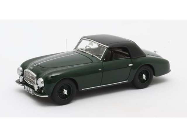 1952 Aston Martin DB2 Vantage DHC Closed, green/Matrix 1/43ミニカー