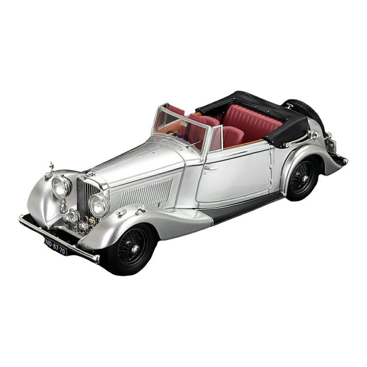 Bentleyベントレー 4 1/4 Litre DHC Vanden Plas カブリオレ 1939 シルバー 限定版 / Matrix 1/43 ミニカー