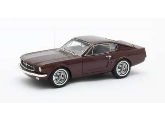 1964 Ford Mustang Fastback Shorty, red metallic/Matrix 1/43ミニカー