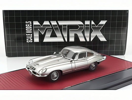 JAGUAR Eタイプ COOMBS FRUA クーペ 1964 シルバー/ Matrix 1/43 199台限定ミニカー