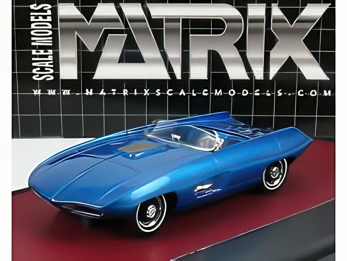 【予約】9月以降発売予定PONTIAC VIVANT 77 ADAMS スパイダー 1965 ブルーメタリック/ Matrix 1/43 408台限定ミニカー