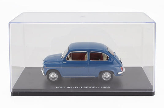 【予約】FIATフィアット 600D 1 SERIES 1960 ブルー CENTAURIA-AUTO-VINTAGE-EUROPE-COLLECTION / EDICOLA 1/24 ミニカー