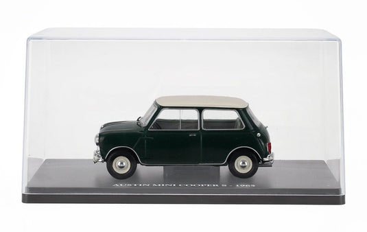 AUSTINオースチン ミニ クーパーS 1965 グリーンホワイト CENTAURIA-AUTO-VINTAGE-EUROPE-COLLECTION / EDICOLA 1/24 ミニカー