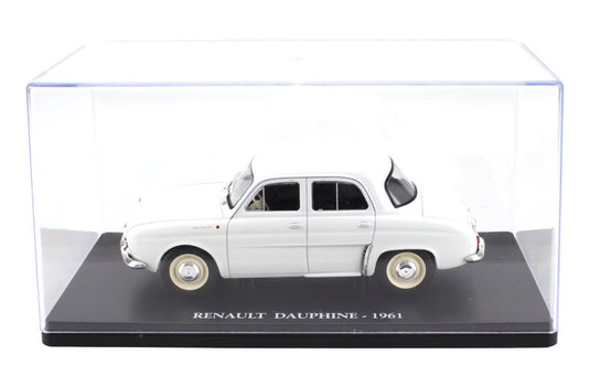RENAULTルノー ドーフィン 1961 ホワイト CENTAURIA-AUTO-VINTAGE-EUROPE-COLLECTION / EDICOLA 1/24 ミニカー