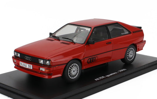 AUDIアウディ QUATTROクワトロ 1980 レッド CENTAURIA-AUTO-VINTAGE-EUROPE-COLLECTION / EDICOLA 1/24 ミニカー