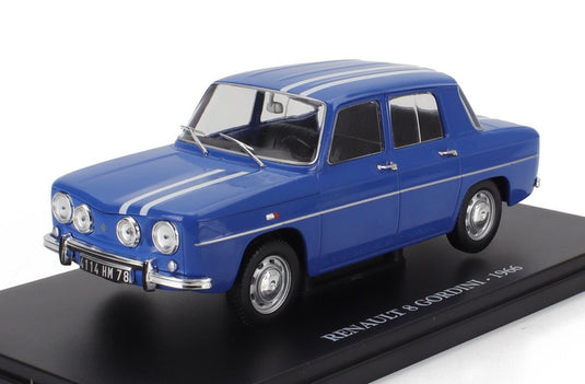 RENAULTルノー R8 GORDINIゴルディーニ 1966 ブルー CENTAURIA-AUTO-VINTAGE-EUROPE-COLLECTION / EDICOLA 1/24 ミニカー